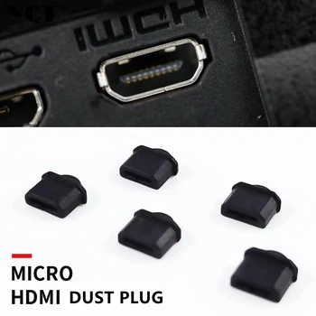 100шт Микро HDMI силикон прахоустойчив, съединители, влагоустойчив, отговарят на високи запушалка, пластмасова обвивка, прахоустойчив, покривка, обвивка, безплатна доставка, защитна капачка