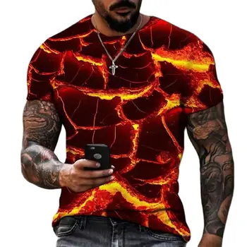 2023 Модерен Мъжки тениски с 3D принтом 