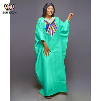 2023 Оригинални рокли Басейн Riche за африкански жени, парти на басейна, на сватба, халат дашики с най-високо качество облекло с шал, Дрехи