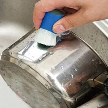 4 бр./лот, ново магическо средство за премахване на ръжда от неръждаема стомана, препарат за миене на съдове (случаен цвят)