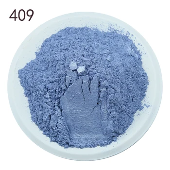 50 г/пакет Синя компактна пудра за грим от естествени перли, червило, Сенки за очи, лак за нокти, натурална слюда, перлени козметични пигменти