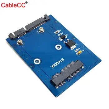 Cablecc CY Кабел Конвертор Адаптер Здрав 50 мм Малка такса mSATA SSD за 2,5 
