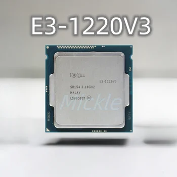E3-1220V3 Оригиналния cpu 3,1 Ghz, 8 MB 4-ядрен четырехпоточный настолен процесор SR154 LGA 1150 DDR3/DDR3L