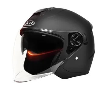 ГГ полушлем за шофиране през зимата, електрически мотоциклет шлем за жени