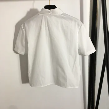 Дамска бяла риза 802-1