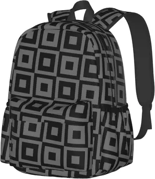 Детска раница за училище момчетата и Момичетата, Водоустойчива Раница за лаптоп с регулируема каишка, черна чанта за пътуване, Спорт