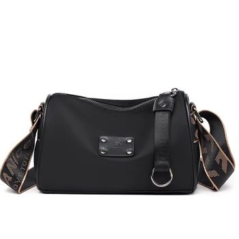 Ежедневни чанти през рамо, дамски чанти, луксозни дизайнерски оксфордские портмонета и дамски чанти, Дамски модни черна малка чанта през рамо, ръчна чанта Sac