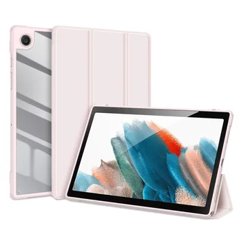 За Samsung Galaxy Tab A8 10.5 инча 2021 (sm X200 X205) Калъф Прозрачен Делото Smart A8 Case Аксесоари за преносими компютри е Директен доставка