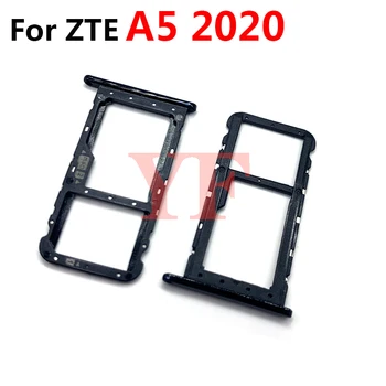 За ZTE A5 A7 A7S 2019 A5 2020 A51 A71 V2020 Слот за Sim-карти, Титуляр на тавата, Гнездо за четец на Sim-карти, Резервни части