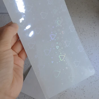 Залепваща лента за студено ламиниране на хартия пластмаса 50 листа 100x210 mm, цветна карта в пакета 