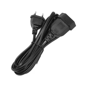 Захранващ кабел с конектор на ЕС Професионален стандартен удължител от мъжа към жената захранващ Кабел с конектор на ЕС 100-250 В 9,8 фута