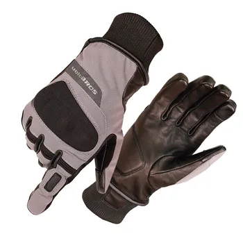 Зимните мотоциклетни ръкавици от естествена кожа със сензорен екран, унисекс, водоустойчиви топли ръкавици за мотокрос, мотоциклет, квадроцикла