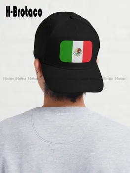 Знаме На Мексико Подарък За Деня На Независимостта На Мексико, За Да Горделив Мексикански Шапки Мъжки Каубойски Шапки Регулируеми Шапки Шофьори На Камиони Дънкови Шапки
