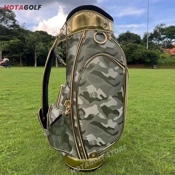 Камуфляжная лек найлон водоустойчива професионална чанта за голф Висококачествено оборудване за голф стандартна чанта