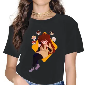 Кой си избереш, женска тениска Mystic Messenger Дзен-Игра, зашеметяването тениски, блузи с кръгло деколте и къс ръкав