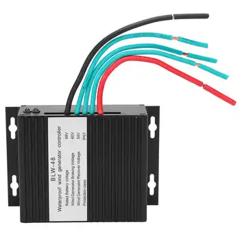 Контролер на Вятъра Регулатор на Зареждането на батерията Водоустойчив IP67 FO5-48V 500W Контролер за зареждане на вятъра