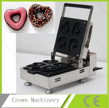 Машина за приготвяне на понички във формата на сладки сърца; производител понички във формата на сърце от неръждаема стомана 110 В На 220 В