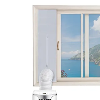 Мерки и теглилки на прозореца 92x25 см За Блок ac, Филтър, За Уплътнения на прозорците Климатик, Принудителна Връщане на горещ въздух, И Водоустойчив UV-защита