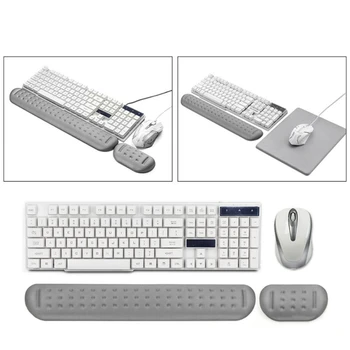 Подложка за клавиатура с ефект на паметта, подложка за мишка, Поставка за китките, подложка за клавиатура мишка