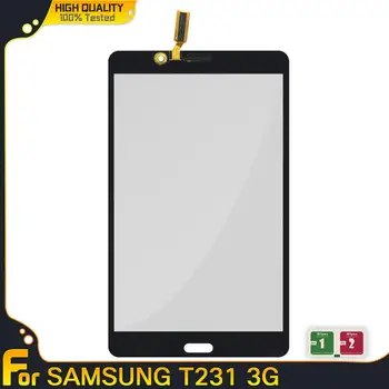 Сензорен Екран За Samsung Galaxy Tab 4 7,0 SM-T230 SM-T231 Сензорен Екран Дигитайзер, Предно Стъкло Сетивни Детайли T230 WIFI/3G T231