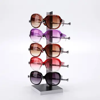 Срок на годност-органайзер за очила от обикновено дърво, многопластова здрава поставка за очила, слънчеви очила, очила за четене, полици за съхранение