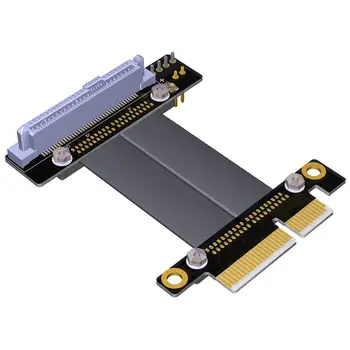 Странично U. 2 Интерфейс U2 на PCI-E 3.0 x4 СФФ-8639 за NVMe Твърди удължителен кабел за пренос на данни Gen3.0 Кабел 4 PCIe 4x за NVME SSD